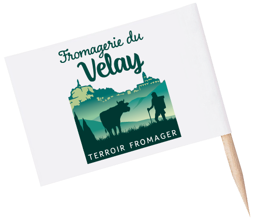 drapeau cure-dent de Puy-en-Velay